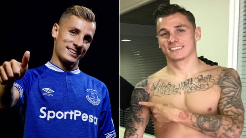 Lucas Digne Speaks Out On Tattoo Taunts Liverpool Fans Respond Sportbible