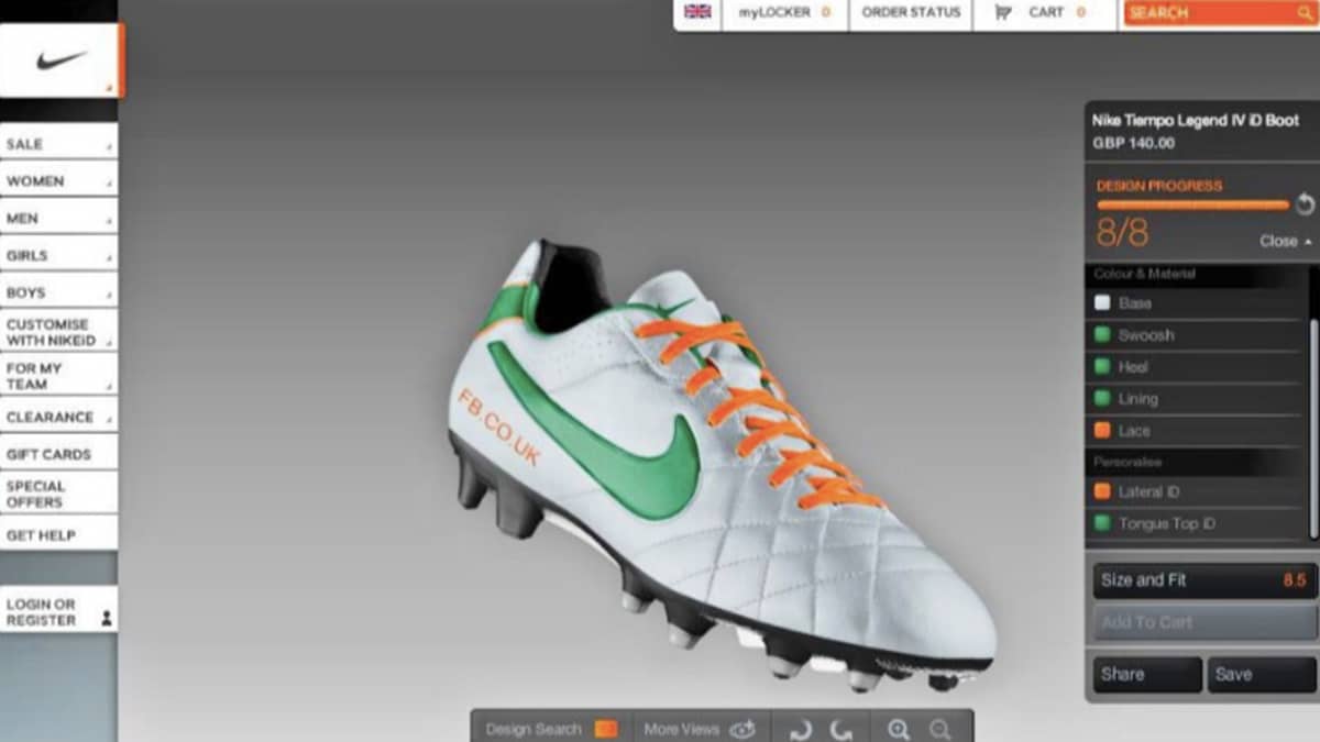 Hablar con Amplificar Puñado Remembering When You Spent Every Lesson Customising Football Boots On Nike  iD - SPORTbible