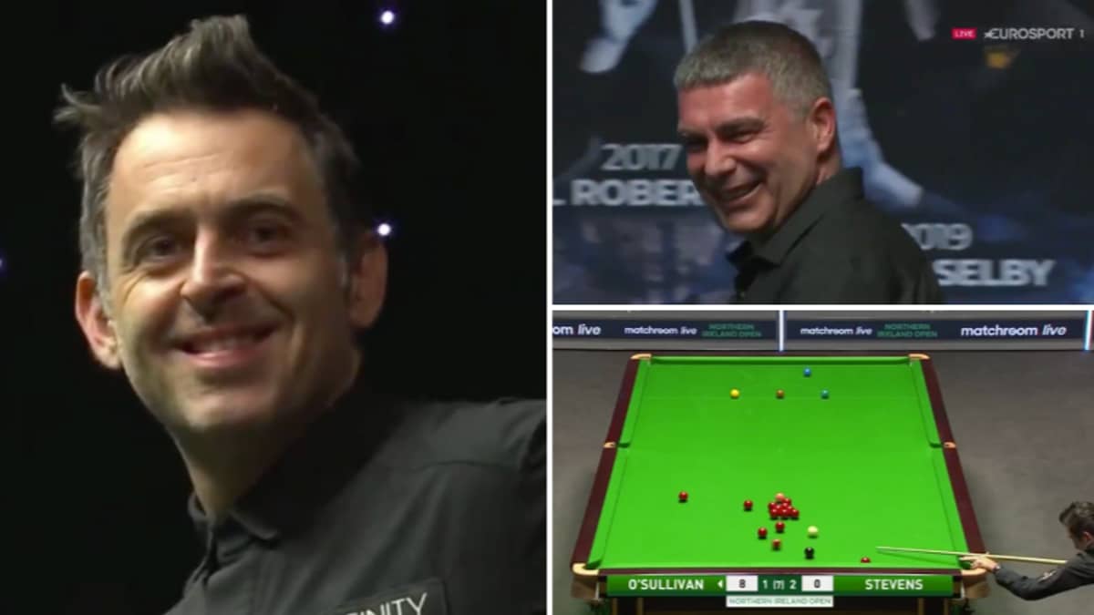 Ronnie O'Sullivan drops loud fart and blames the referee in absolutely  incredible moment