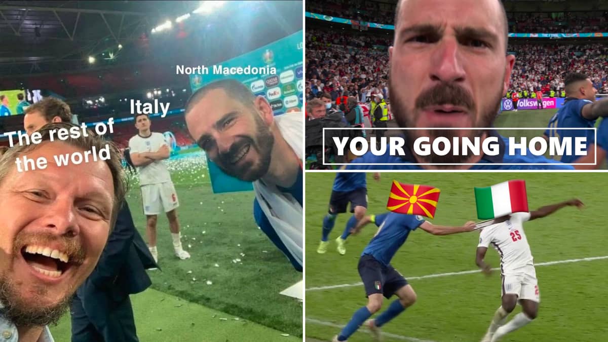 England Fans Mock Italy After 2022 World Cup Failure - SPORTbible