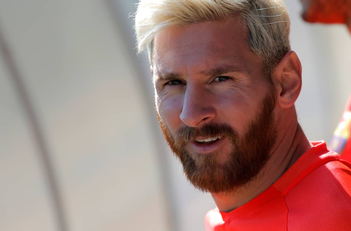 Lionel Messi Explains Why He Decided To Dye His Hair - SPORTbible