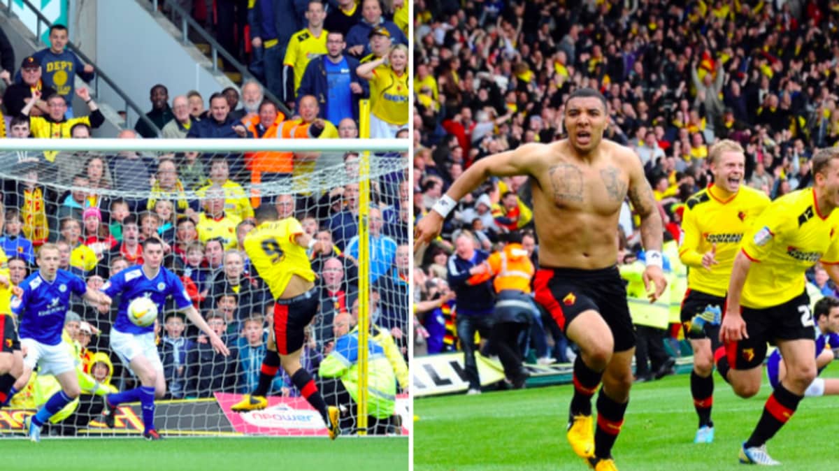 Seven Years Ago Today That Watford Leicester Play Off Madness Took Place Sportbible