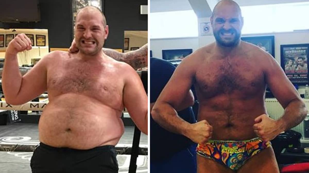Tyson Fury Shows Off Incredible Body Transformation In A Pair Of Funky Unde...