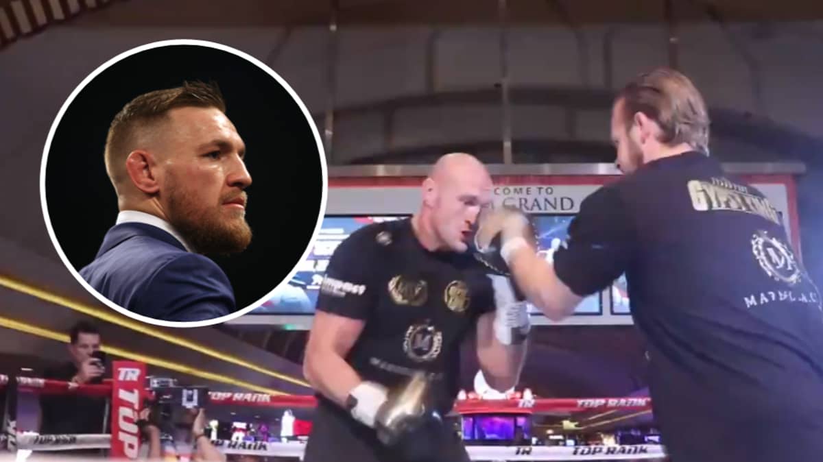 Conor Mcgregor Reacts To Tyson Fury S Matrix Like Movement And Speed During Workout Sportbible