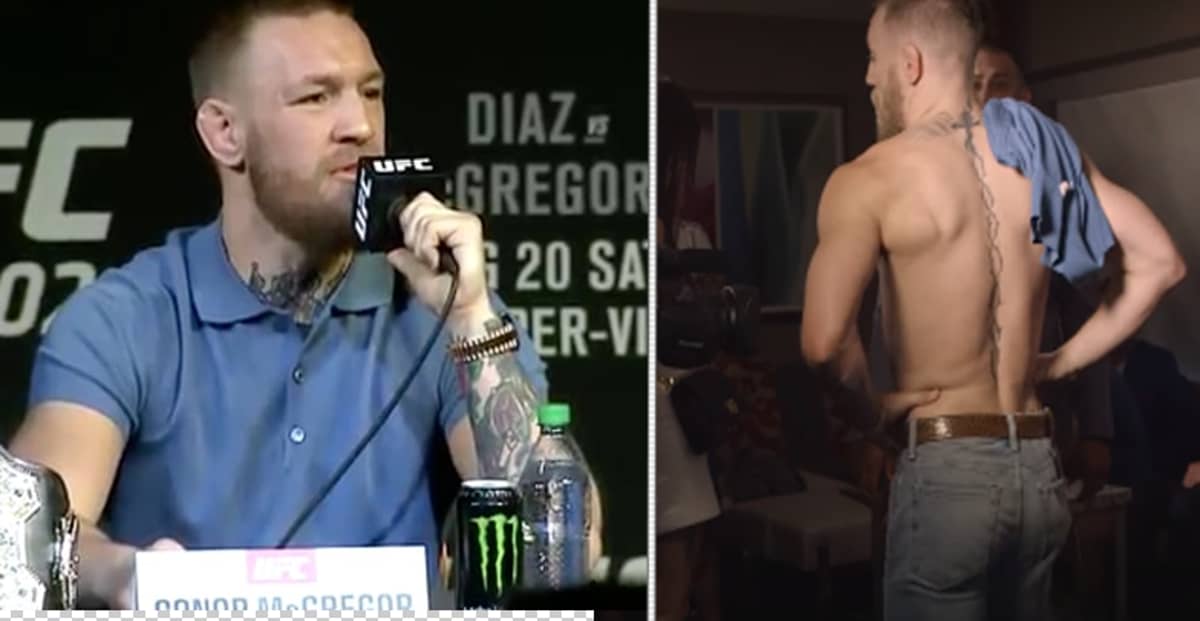 Behind The Scenes Footage Moments After Ufc 202 Press Conference Shows 