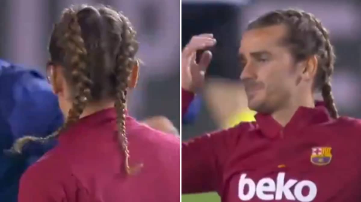Griezmann Long Hairstyle.