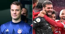 Manuel Neuer Exchanged Private Messages With Alisson After Liverpool Keeper’s Goal