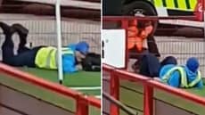 Video Of Cameraman Tied Up At Irish Football Game Goes Viral