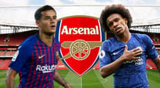Arsenal Close To Deals For Philippe Coutinho And Willian - Despite Announcing 55 Redundancies 