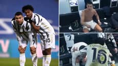 New Footage Shows Cristiano Ronaldo's Heated Dressing Room Exchange With Juan Cuadrado At Juve