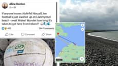 10-Year-Old Reunited With Lost Football After It Takes 124 Mile, 7-Day Trip Across Irish Sea To Wales