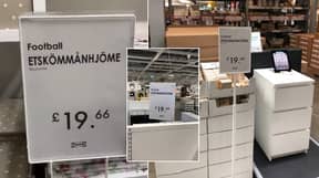 Someone Has Gone Into IKEA And Changed All The Signs To "Etskömmanhjöme"