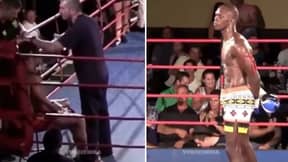 Israel Adesanya Waiting For His Opponent After The Bell Is The Coldest Thing In Combat Sports