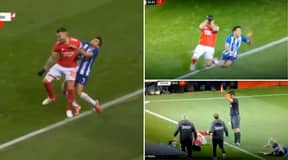 Benfica's Nicolas Otamendi Shown Red Card For After Ridiculous Playacting 