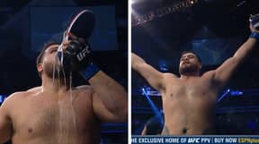 American Crowd Goes Wild As Aussie UFC Star Does Another Victory Shoey