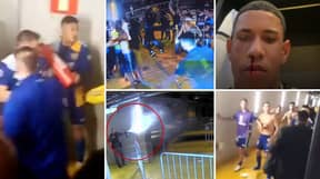 Boca Juniors Players Clash With Police After Being Knocked Out Of Copa Libertadores