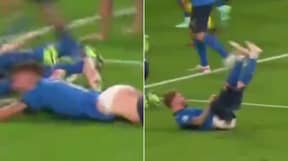 Ciro Immobile Hilariously Pantsed Himself During Italy's Euro 2020 Celebrations