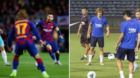 Lionel Messi And Antoine Griezmann Do Not Speak To Each Other In Training