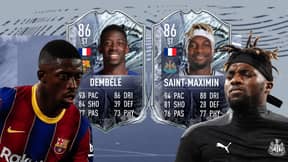 Ousmane Dembele & Allan Saint-Maximin's Leaked FIFA 21 Cards Are Going To Break So Many Controllers