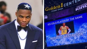 Sacramento Kings DJ Trolls Russell Westbrook By Playing 'Cold As Ice' Every Time He Misses A Shot