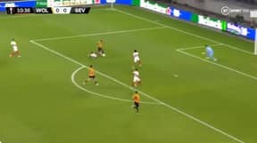 Adama Traore's Incredible Run Wins Penalty For Wolves Against Sevilla