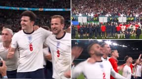 England Players Belting Out 'Sweet Caroline' With 60,000 Fans Inside Wembley Will Give You Goosebumps