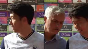 Jose Mourinho Interrupts Son Heung-Min's Post Match Interview To Say He Shouldn't Have Been Named MOTM