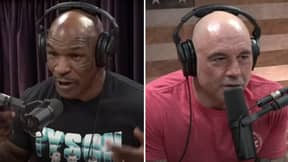 Joe Rogan Made His Podcast Desk Wider Because He Was Scared Of Mike Tyson