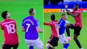 Bruno Fernandes Criticised For Foul On Richarlison And Compared To Harry Kane