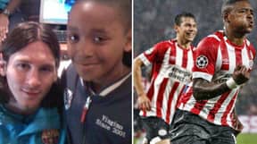 PSV's Steven Bergwijn Met Lionel Messi In 2008, He'll Come Up Against Him Tomorrow