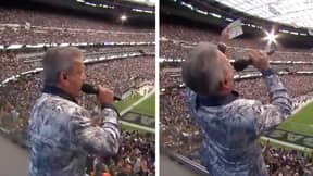 UFC Legend Bruce Buffer Gives Spine-Tingling Announcement At Las Vegas Raiders Game