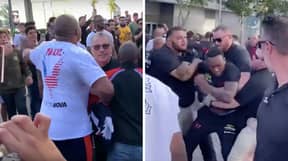 Shannon Briggs Involved In Fight Outside Staples Center After KSI And Logan Paul Weigh-In