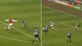 Happy 17th Birthday To The Greatest First Touch In Football History By Dennis Bergkamp 