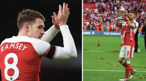 Aaron Ramsey Posts Emotional Message After Playing Final Game For Arsenal