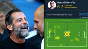 Gerard Deulofeu's Heat Map Vs Manchester City Makes For Hilarious Viewing