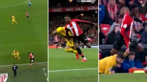 Inaki Williams Destroyed Gerard Pique In A Foot Race And It Wasn't Even Close