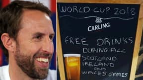 A Pub Is Serving Free Drinks During Scotland, Ireland And Wales World Cup Games