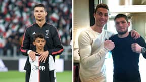 Cristiano Ronaldo Tells Khabib Nurmagomedov His Worry About His Son, Cristiano Jr
