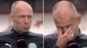 Arjen Robben Overcome With Emotion In Post-Match Interview While Speaking About European Championship Dream
