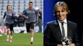 The Classy Message Cristiano Ronaldo Sent To Luka Modric After Winning POTY Award