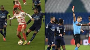 Kyle Walker Sent Off For Booting Andre Silva's Legs, Misses Next Champions League Game