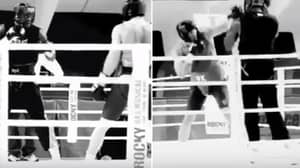 Never-Before-Seen Clip Of Deontay Wilder And Wladimir Klitschko Sparring Emerges Online