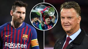 Lionel Messi Should Ask Himself Why He Hasn't Won The Champions League Since 2015, Says Van Gaal