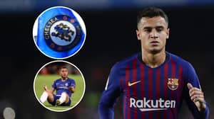 Chelsea Want Philippe Coutinho To Replace Eden Hazard, If Transfer Ban Is Lifted