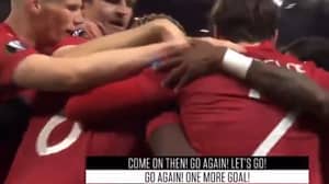 Video Shows How Much Manchester United Players Were Pushing For Sixth Goal Vs Roma