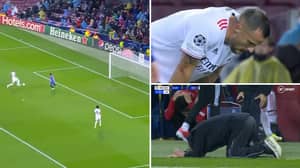 Nobody Can Believe Benfica's Haris Seferovic Missed This In 93rd Minute To Win Game vs Barcelona