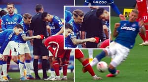 Liverpool Fans Are Fuming After Lucas Digne Jokes About Richarlison's Red Card On Instagram