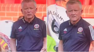 You May Have Missed Chris Wilder Absolutely Laying Into Simon Moore During The Drinks Break