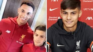 Liverpool Ball Boy Who Set Up Trent Alexander-Arnold Corner Signs Professional Deal With Boyhood Club