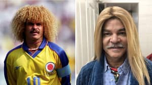 Carlos Valderrama Has Straightened His Hair And It's The Weirdest Thing Ever